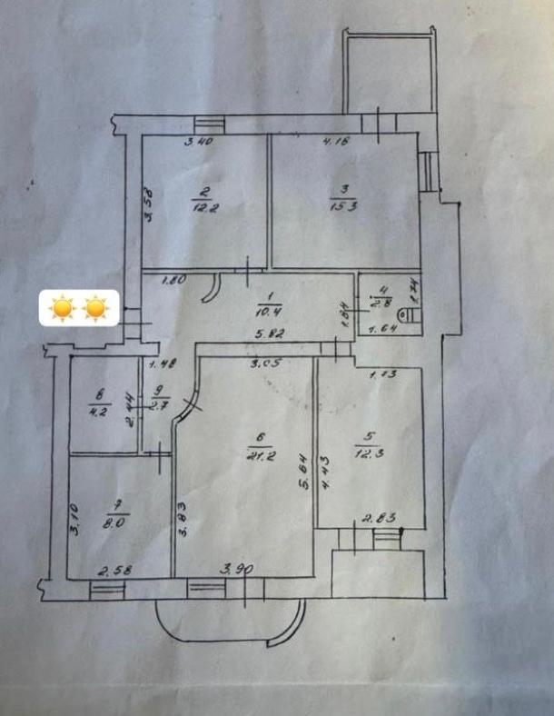 Квартира, 4-кімн., Харьков, 524м/р, Непокоренных (Героев Труда)