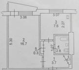 квартира, Харьков, Салтовка, Юбилейный пр. (50 лет ВЛКСМ пр.)