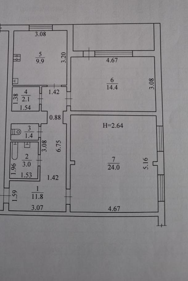 Квартира, 2-кімн., Харьков, Павлово Поле, 23 Августа пер.