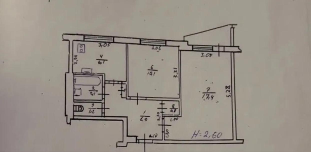 Квартира, 2-кімн., Харьков, 603м/р, Юбилейный пр. (50 лет ВЛКСМ пр.)
