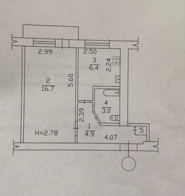 Квартира, 1-кімн., Харьков, Бавария, Ново-Баварский пр.