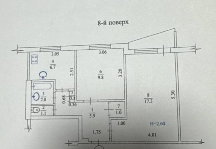 Квартира, 2-кімн., Харьков, Новые Дома, Жасминовый б-р (Слинько Петра)