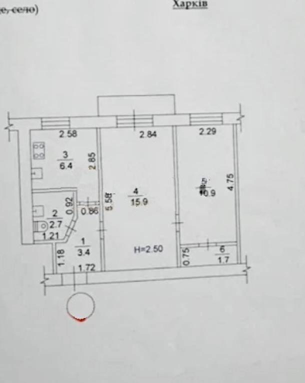 Квартира, 2-кімн., Харьков, Новые Дома, Харьковских Дивизий