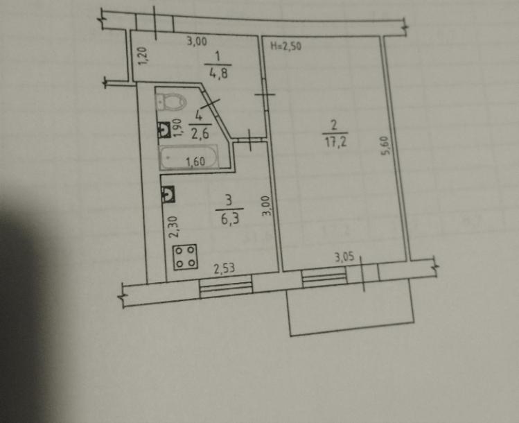 Квартира, 1-кімн., Харьков, Бавария, Ново-Баварский пр.