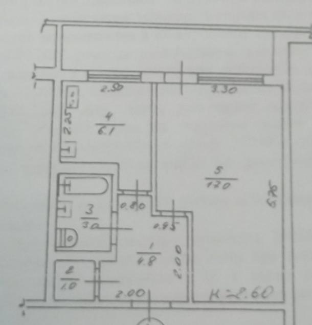 Квартира, 1-кімн., Харьков, 535Ам/р, Владислава Зубенко (Тимуровцев)
