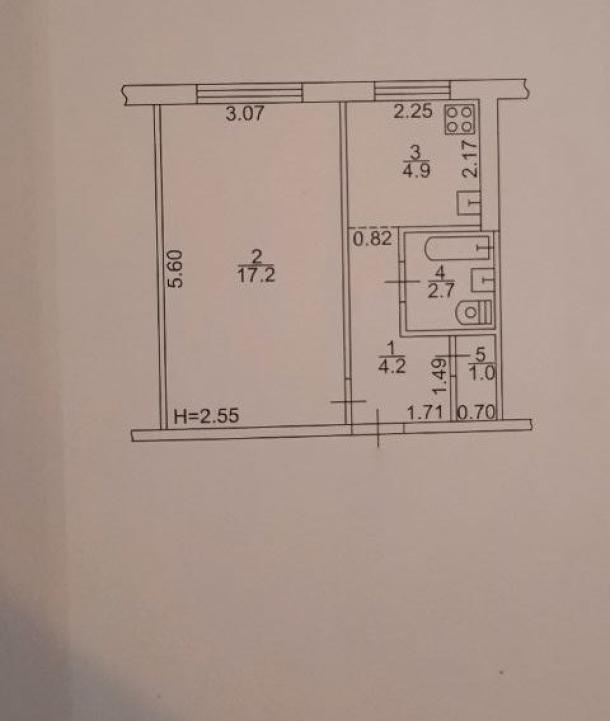 Квартира, 1-кімн., Харьков, 608м/р, Непокоренных (Героев Труда)
