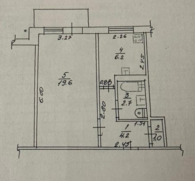 Квартира, 1-кімн., Харьков, 608м/р, Непокоренных (Героев Труда)