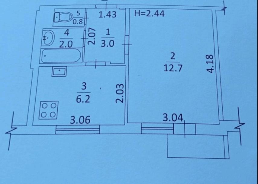 Комната, Харьков, Новые Дома, Каденюка (Танкопия)