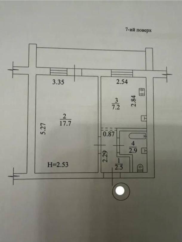 Квартира, 1-кімн., Харьков, Павлово Поле, 23 Августа