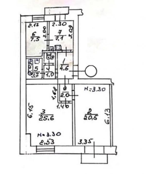 Квартира, 2-кімн., Харьков, Нагорный, Михайля Семенко (Чайковская)