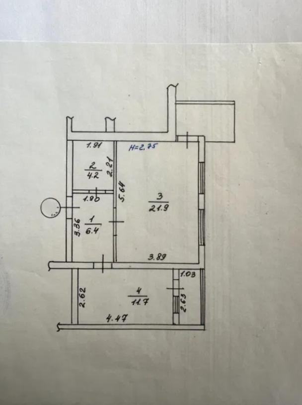 Квартира, 1-кімн., Харьков, 1 Северная Салтовка, Соборности Украины (Дружбы Народов)