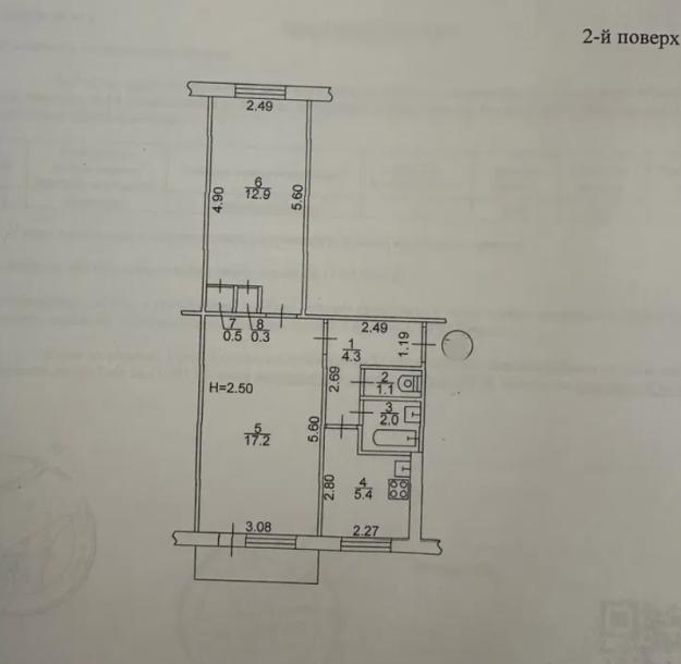 Квартира, 2-кімн., Харьков, 601м/р, Юбилейный пр. (50 лет ВЛКСМ пр.)