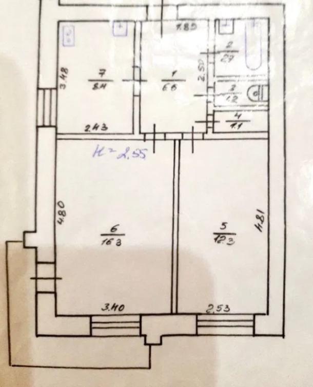 Квартира, 2-кімн., Харьков, Новожаново, Москалевская (Октябрьской Революции)