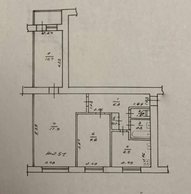 Квартира, 3-кімн., Харьков, Сосновая горка, Европейская (Новгородская)