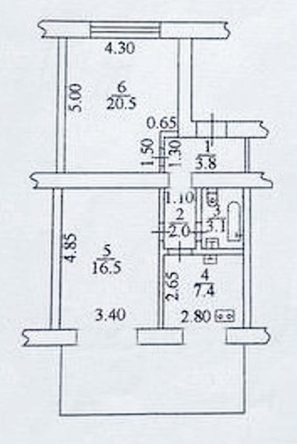 Квартира, 2-кімн., Харьков, Шатиловка, Фанинский пер.