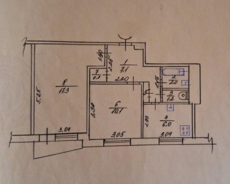 Квартира, 2-кімн., Харьков, 524м/р, Гвардейцев Широнинцев