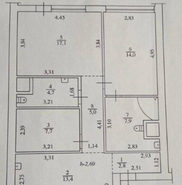 Квартира, 3-кімн., Харьков, Шатиловка, Липовая