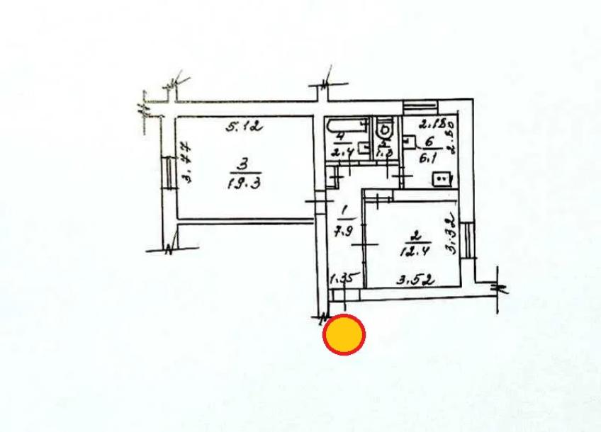 Квартира, 2-кімн., Харьков, ХТЗ, Индустриальный просп. (Фрунзе проспект)