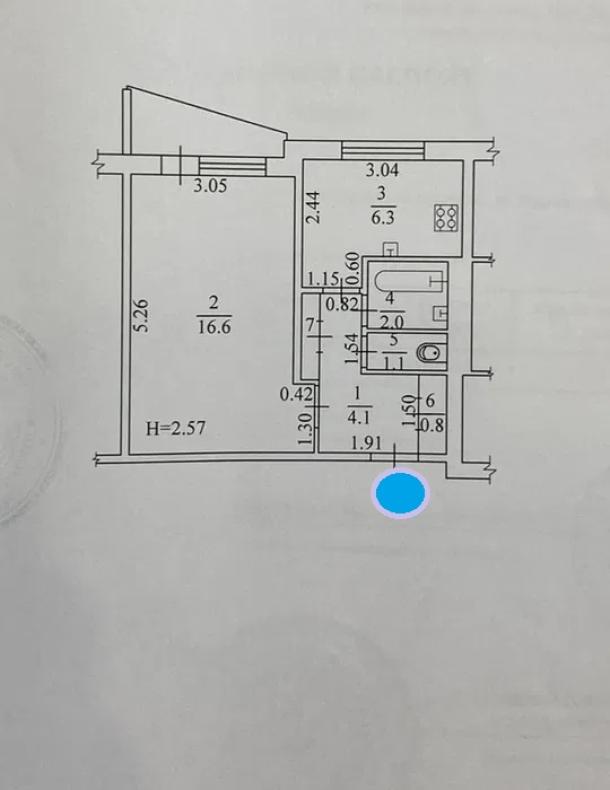 Квартира, 1-кімн., Харьков, Аэропорт, Аэрокосмический просп. (Гагарина проспект)