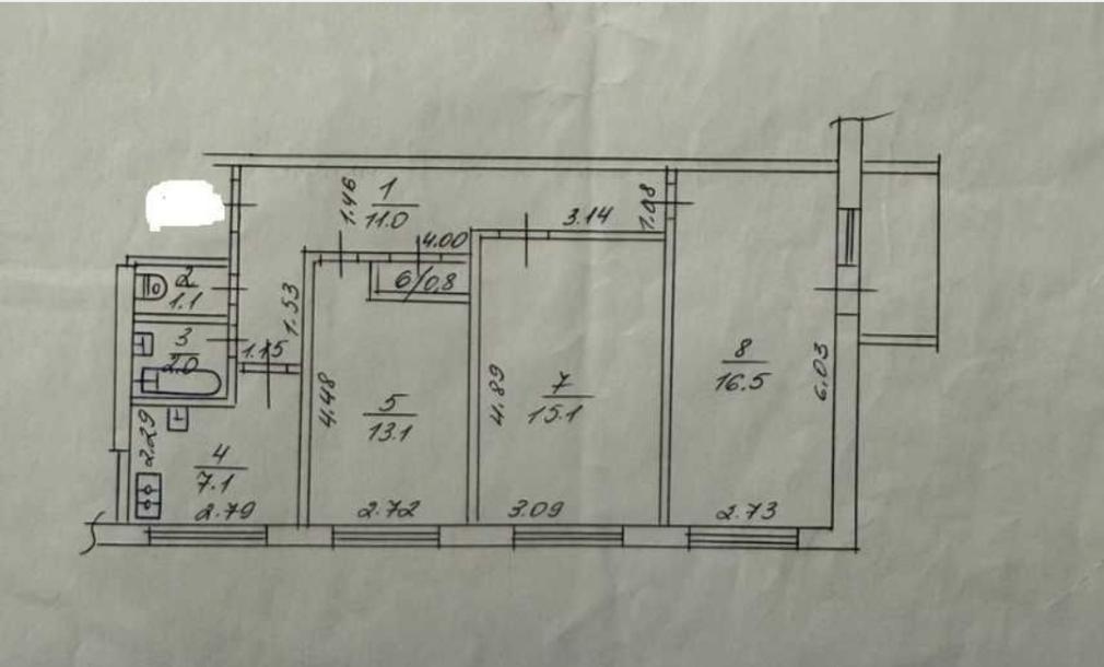 Квартира, 3-кімн., Харьков, 520м/р, Гвардейцев Широнинцев