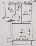 квартира, Харьков, Центр, Культуры (Калинина, Свердлова, Советская Советский 3 пер.)