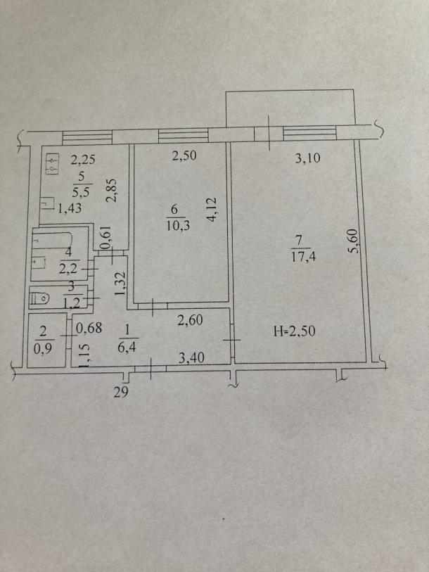 Квартира, 2-кімн., Харьков, 607м/р, Непокоренных (Героев Труда)