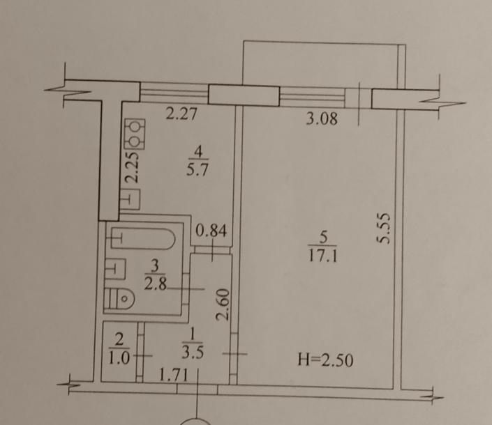 Квартира, 1-кімн., Харьков, 524м/р, Непокоренных (Героев Труда)