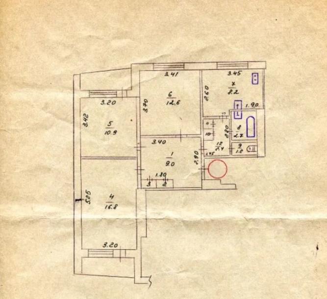 Квартира, 3-кімн., Харьков, 656м/р, Юбилейный пр. (50 лет ВЛКСМ пр.)
