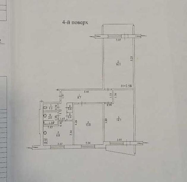 Квартира, 3-кімн., Харьков, 531м/р, Тракторостроителей просп.