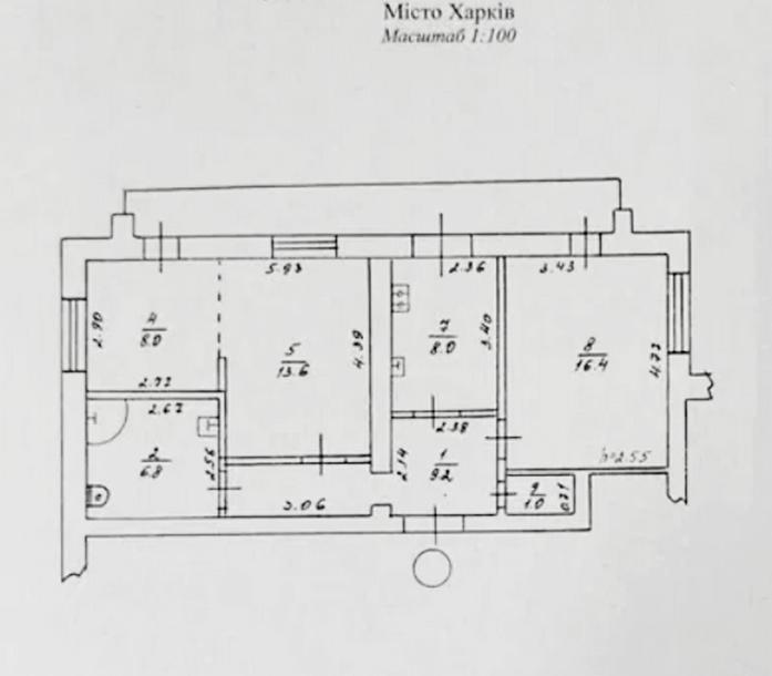 Квартира, 3-кімн., Харьков, Новые Дома, Петра Григоренко пр. (Маршала Жукова пр.)