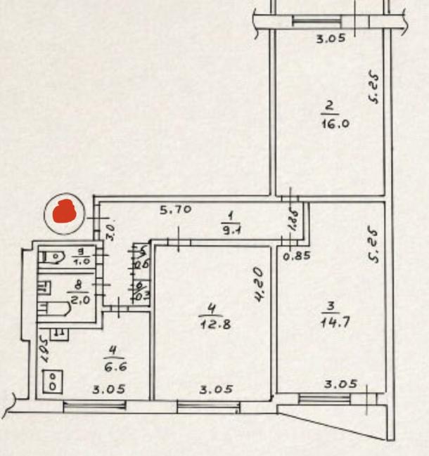 Квартира, 3-кімн., Харьков, 608м/р, Непокоренных (Героев Труда)