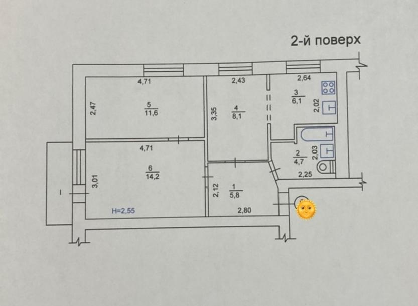 Квартира, 3-кімн., Харьков, 602м/р, Познанская