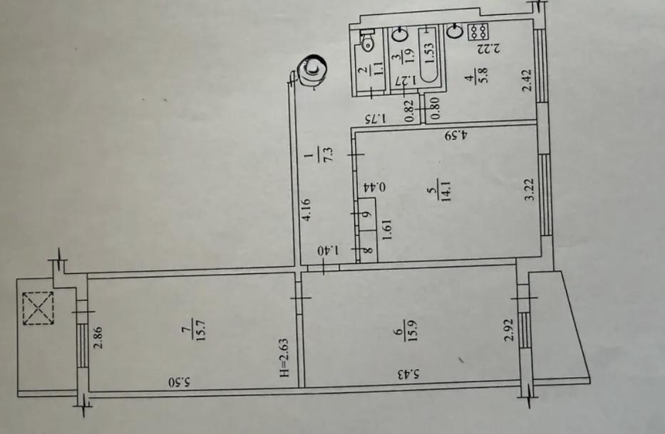 Квартира, 3-кімн., Харьков, 624м/р, Амосова