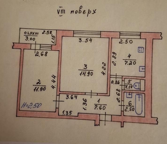 Квартира, 2-кімн., Харьков, Докучаевское, Докучаева