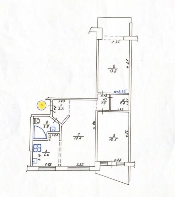 Квартира, 3-кімн., Харьков, Алексеевка, Победы пр.