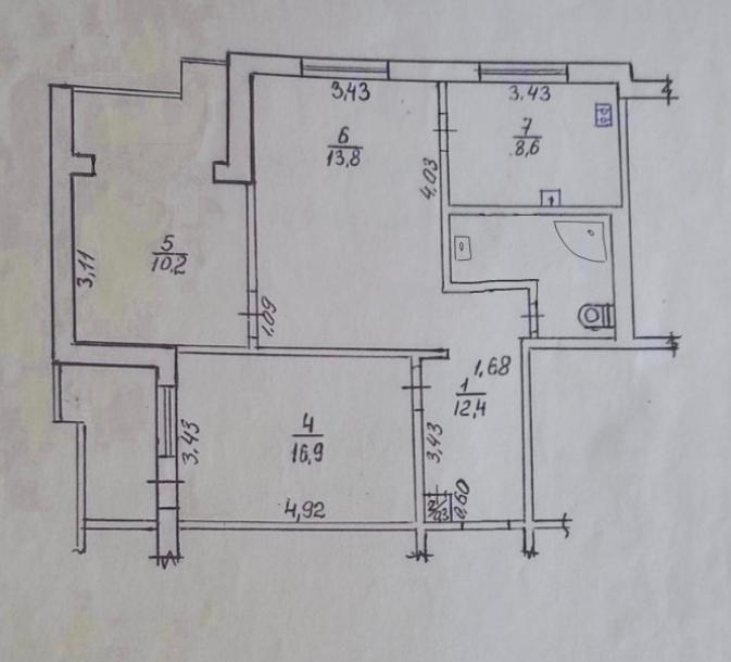 Квартира, 3-кімн., Харьков, 615м/р, Юбилейный пр. (50 лет ВЛКСМ пр.)