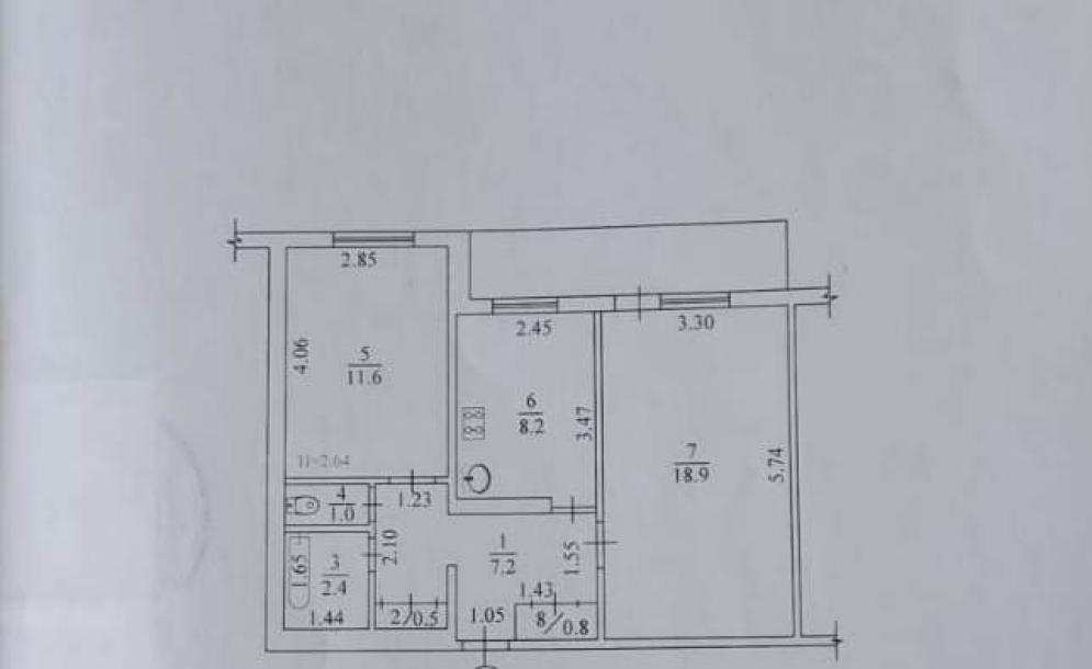 Квартира, 2-кімн., Харьков, Рогань жилмассив, 92-й бригады (Грицевца)