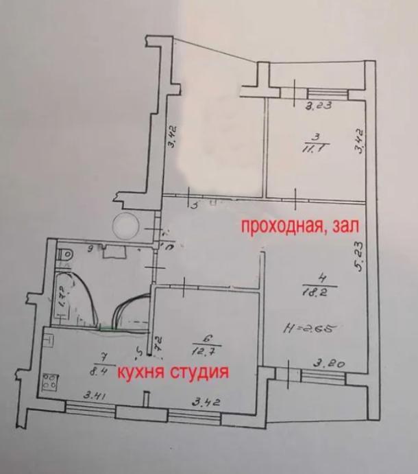 Квартира, 4-кімн., Харьков, Шишковка, Шишковская