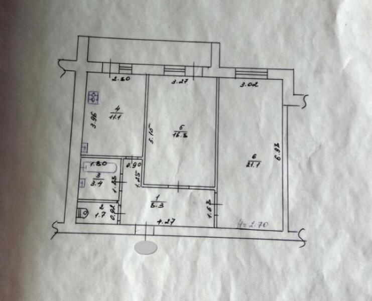 Квартира, 2-кімн., Харьков, 605м/р, Тракторостроителей просп.