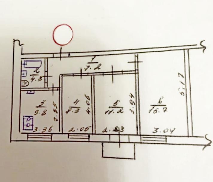 Квартира, 3-кімн., Харьков, Холодная Гора, Дудинской (Нариманова)