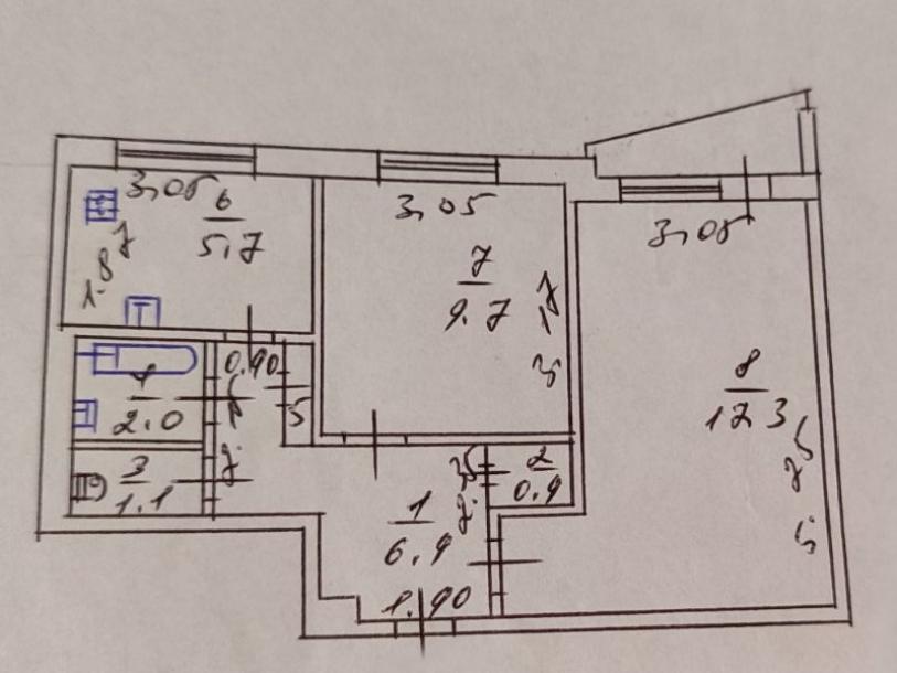 Квартира, 2-кімн., Харьков, Павловка, Клочковская