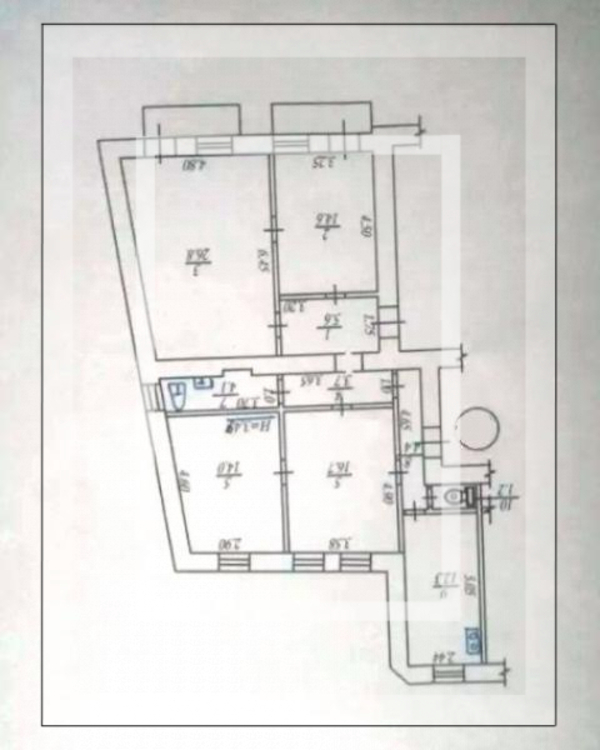 Квартира, 4-кімн., Харьков, Центр, Кравцова пер.