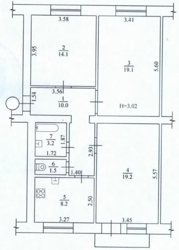 Квартира, 3-кімн., Харьков, Лысая Гора, Трускавецкая (Псковская)