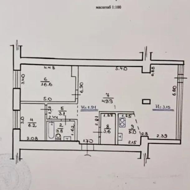 Квартира, 3-кімн., Харьков, Нагорный, Сумская