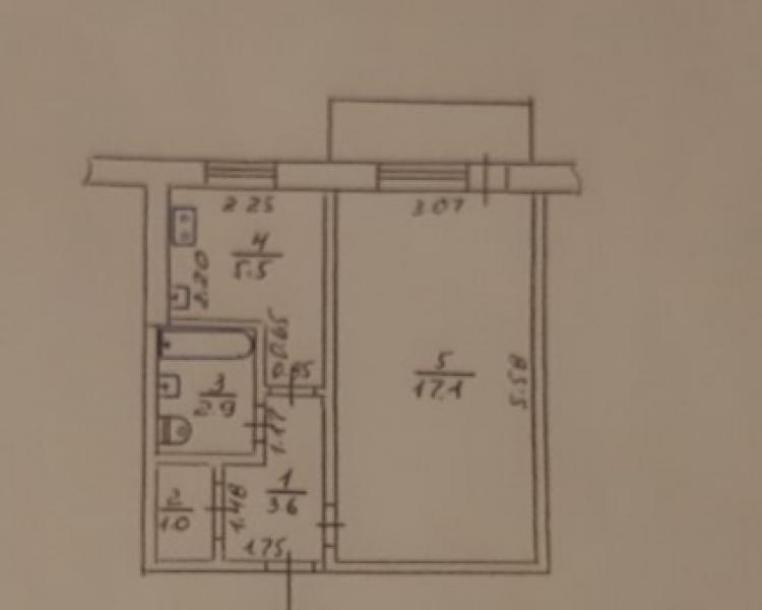 Квартира, 1-кімн., Харьков, 608м/р, Валентиновская