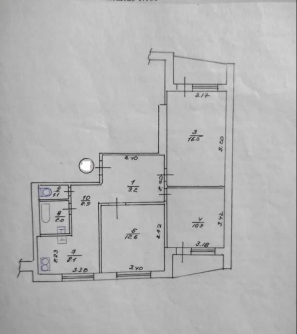 Квартира, 3-кімн., Харьков, 607м/р, Тракторостроителей просп.