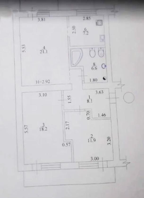 Квартира, 3-кімн., Харьков, Павлово Поле, Науки пр.