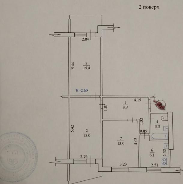 Квартира, 3-кімн., Харьков, 533м/р, Непокоренных (Героев Труда)