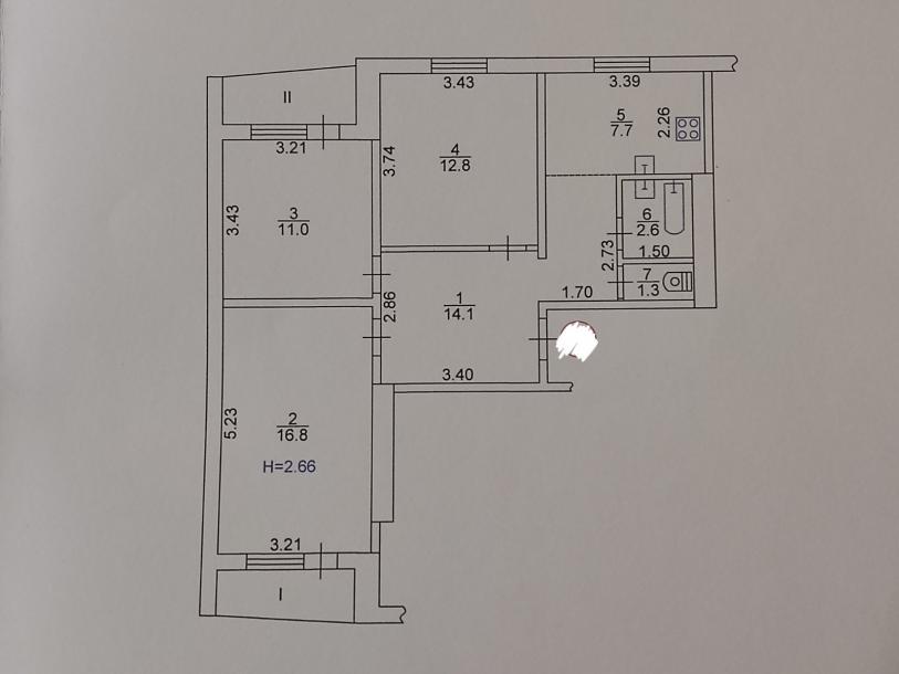 Квартира, 3-кімн., Харьков, 656м/р, Юбилейный пр. (50 лет ВЛКСМ пр.)