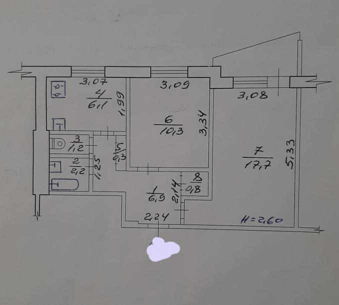 Квартира, 2-кімн., Харьков, 520м/р, Валентиновская